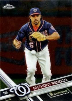 #71 Anthony Rendon - Washington Nationals - 2017 Topps Chrome Baseball
