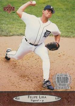 #71 Felipe Lira - Detroit Tigers - 1996 Upper Deck Baseball