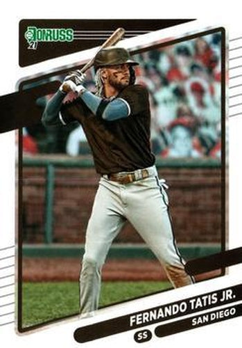 #71 Fernando Tatis Jr. - San Diego Padres - 2021 Donruss Baseball