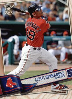 #71 Gorkys Hernandez - Boston Red Sox - 2019 Topps Big League Baseball