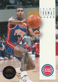 #71 Isiah Thomas - Detroit Pistons - 1993-94 SkyBox Premium Basketball
