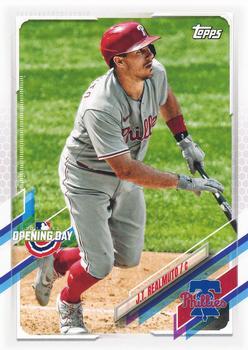 #71 J.T. Realmuto - Philadelphia Phillies - 2021 Topps Opening Day Baseball