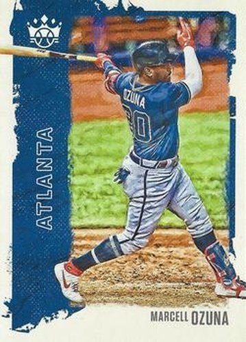#71 Marcell Ozuna - Atlanta Braves - 2021 Panini Diamond Kings Baseball