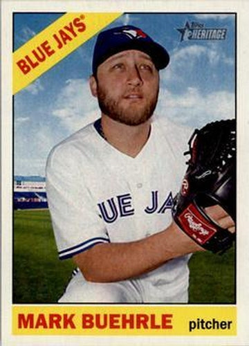 #71 Mark Buehrle - Toronto Blue Jays - 2015 Topps Heritage Baseball