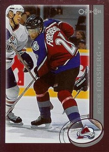 #71 Peter Forsberg - Colorado Avalanche - 2002-03 O-Pee-Chee Hockey