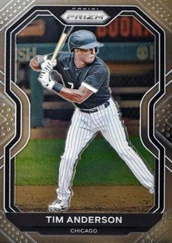 #71 Tim Anderson - Chicago White Sox - 2021 Panini Prizm Baseball
