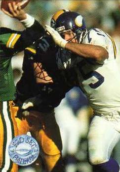 #71 Keith Millard - Minnesota Vikings - 1991 Pro Set Platinum Football