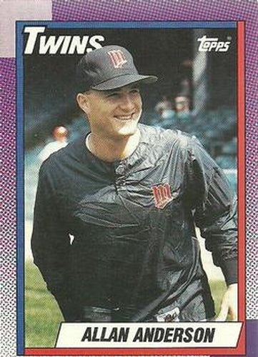 #71 Allan Anderson - Minnesota Twins - 1990 O-Pee-Chee Baseball