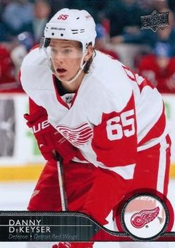 #71 Danny DeKeyser - Detroit Red Wings - 2014-15 Upper Deck Hockey
