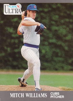 #71 Mitch Williams - Chicago Cubs - 1991 Ultra Baseball