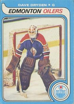 #71 Dave Dryden - Edmonton Oilers - 1979-80 O-Pee-Chee Hockey