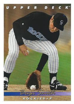 #723 Bryn Smith - Colorado Rockies - 1993 Upper Deck Baseball