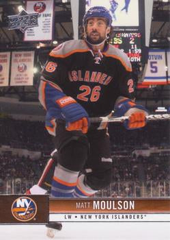 #111 Matt Moulson - New York Islanders - 2012-13 Upper Deck Hockey
