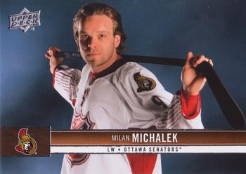 #125 Milan Michalek - Ottawa Senators - 2012-13 Upper Deck Hockey
