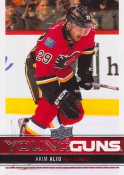 #209 Akim Aliu - Calgary Flames - 2012-13 Upper Deck Hockey