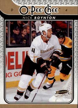 #727 Nick Boynton - Anaheim Ducks - 2009-10 O-Pee-Chee Hockey