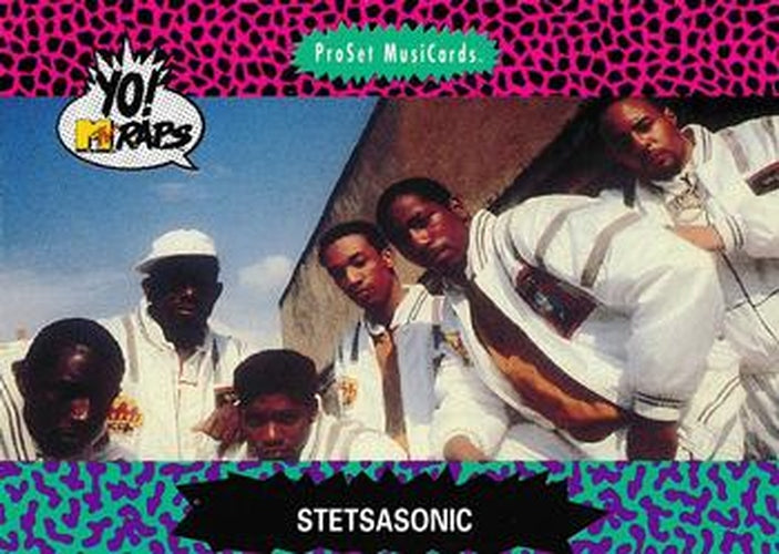#73 Stetsasonic - 1991 Pro Set Yo! MTV Raps