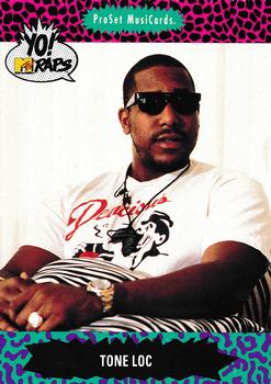 #83 Tone Loc - 1991 Pro Set Yo! MTV Raps