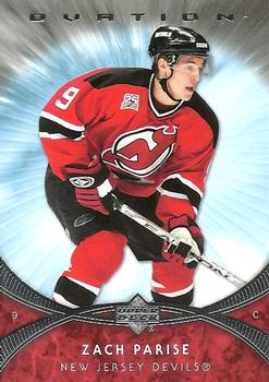 #72 Zach Parise - Zach Parise - 2007-08 Upper Deck Ovation Hockey