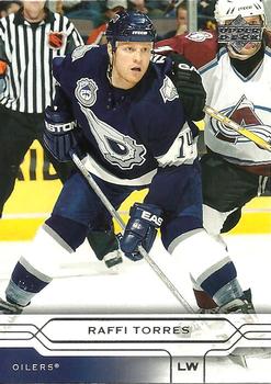 #72 Raffi Torres - Edmonton Oilers - 2004-05 Upper Deck Hockey