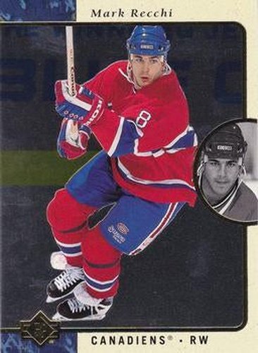 #72 Mark Recchi - Montreal Canadiens - 1995-96 SP Hockey