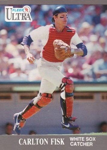#72 Carlton Fisk - Chicago White Sox - 1991 Ultra Baseball