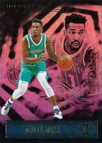 #72 Malik Monk - Charlotte Hornets - 2020-21 Panini Illusions Basketball