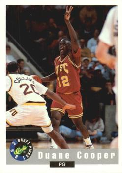#72 Duane Cooper - USC Trojans - 1992 Classic Draft Basketball