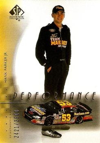 #72 Hank Parker Jr. - Rick Rathbun's Team Marines Racing - 2000 SP Authentic Racing