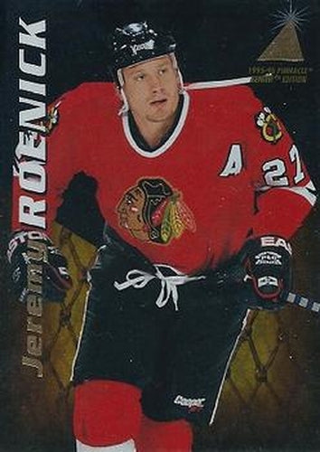 #72 Jeremy Roenick - Chicago Blackhawks - 1995-96 Zenith Hockey