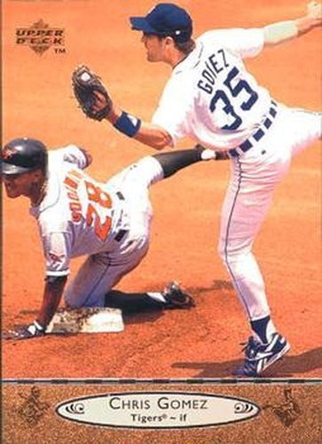 #72 Chris Gomez - Detroit Tigers - 1996 Upper Deck Baseball