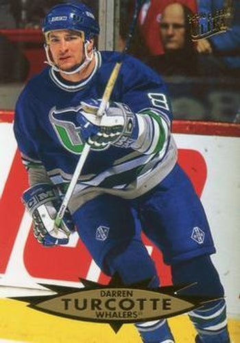#72 Darren Turcotte - Hartford Whalers - 1995-96 Ultra Hockey