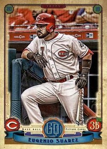 #72 Eugenio Suarez - Cincinnati Reds - 2019 Topps Gypsy Queen Baseball