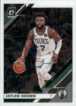 #72 Jaylen Brown - Boston Celtics - 2019-20 Donruss Optic Basketball