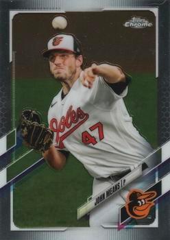 #72 John Means - Baltimore Orioles - 2021 Topps Chrome Baseball