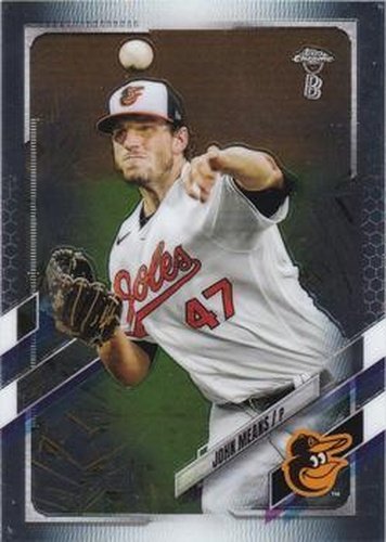 #72 John Means - Baltimore Orioles - 2021 Topps Chrome Ben Baller Edition Baseball