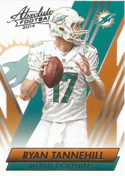 #72 Ryan Tannehill - Miami Dolphins - 2014 Panini Absolute - Retail Football