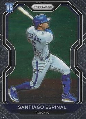 #72 Santiago Espinal - Toronto Blue Jays - 2021 Panini Prizm Baseball