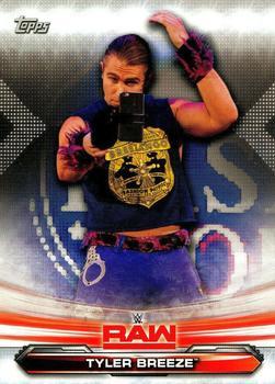 #72 Tyler Breeze - 2019 Topps WWE RAW Wrestling