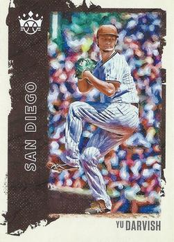 #72 Yu Darvish - San Diego Padres - 2021 Panini Diamond Kings Baseball