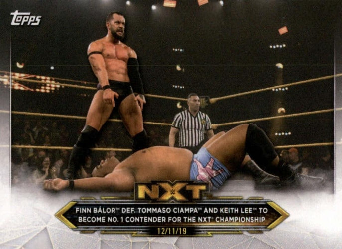#72 Finn B‡lor / Tommaso Ciampa / Keith Lee - 2020 Topps WWE NXT Wrestling