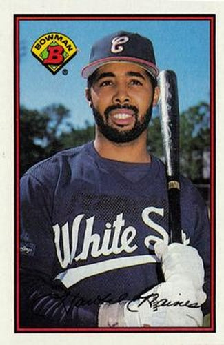 #72 Harold Baines - Chicago White Sox - 1989 Bowman Baseball