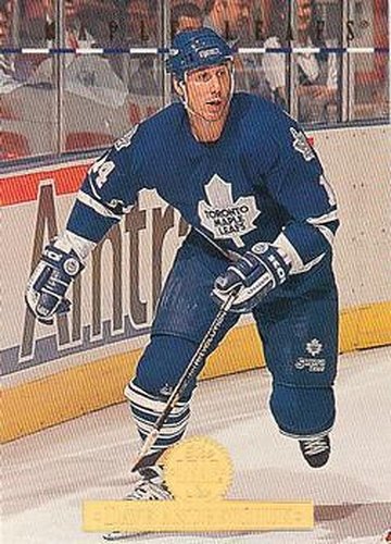 #72 Dave Andreychuk - Toronto Maple Leafs - 1994-95 Leaf Hockey