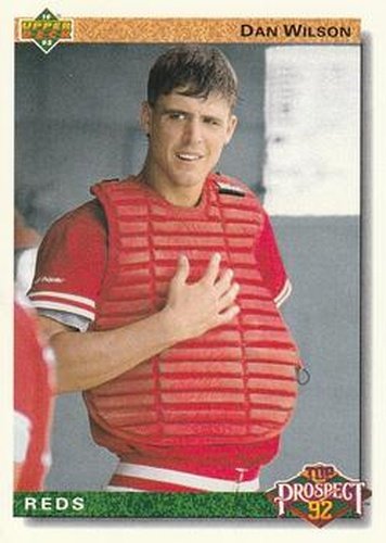 #72 Dan Wilson - Cincinnati Reds - 1992 Upper Deck Baseball