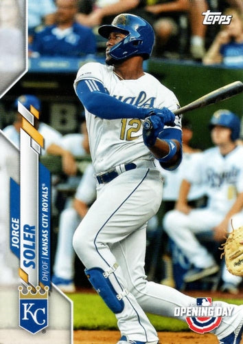 #72 Jorge Soler - Kansas City Royals - 2020 Topps Opening Day Baseball