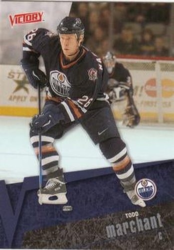 #72 Todd Marchant - Edmonton Oilers - 2003-04 Upper Deck Victory Hockey