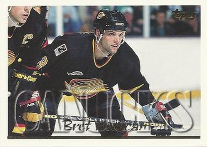 #72 Bret Hedican - Vancouver Canucks - 1995-96 Topps Hockey