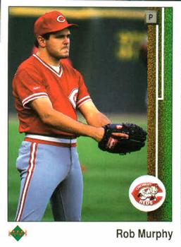 #372 Rob Murphy - Cincinnati Reds - 1989 Upper Deck Baseball