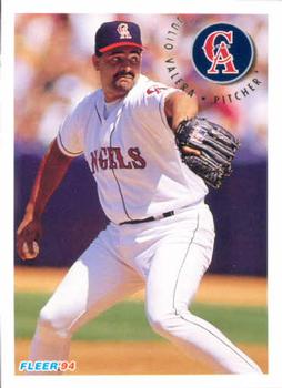 #72 Julio Valera - California Angels - 1994 Fleer Baseball