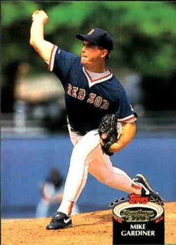 #732 Mike Gardiner - Boston Red Sox - 1992 Stadium Club Baseball